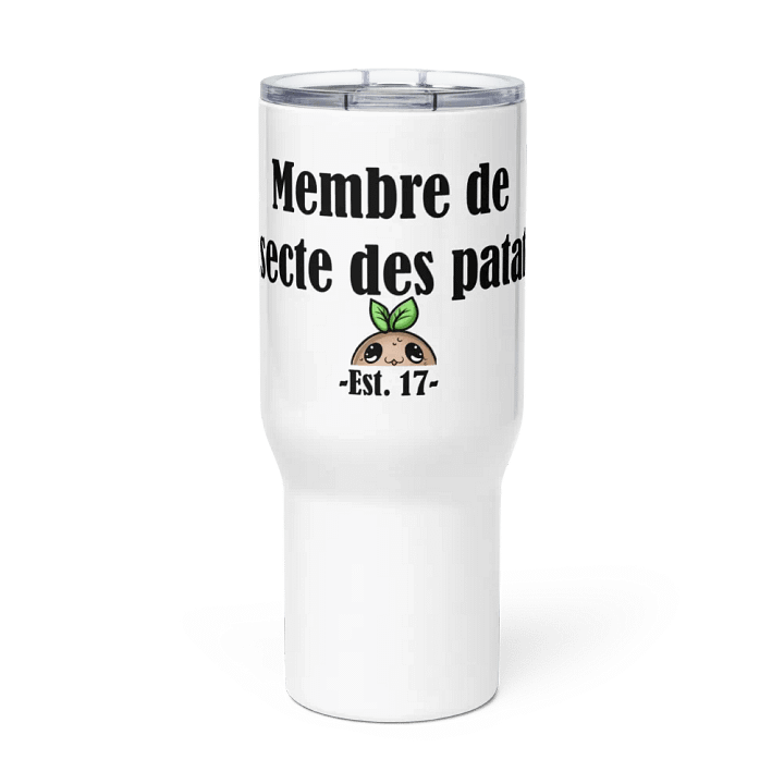 ''Membre'' Tasse de voyage avec poignée product image (2)