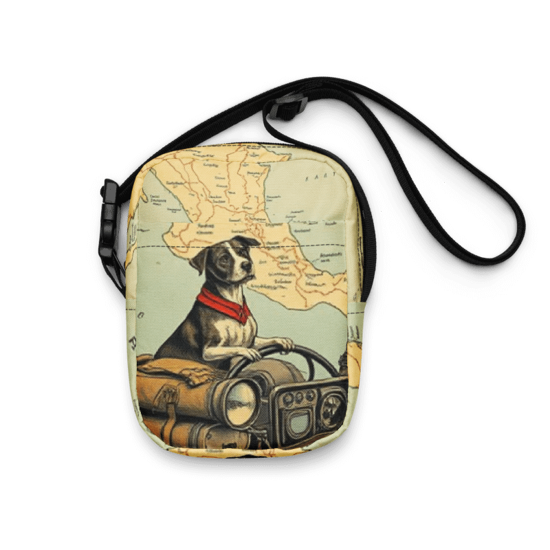 Perro Piloto Mini — México Map Crossbody product image (3)