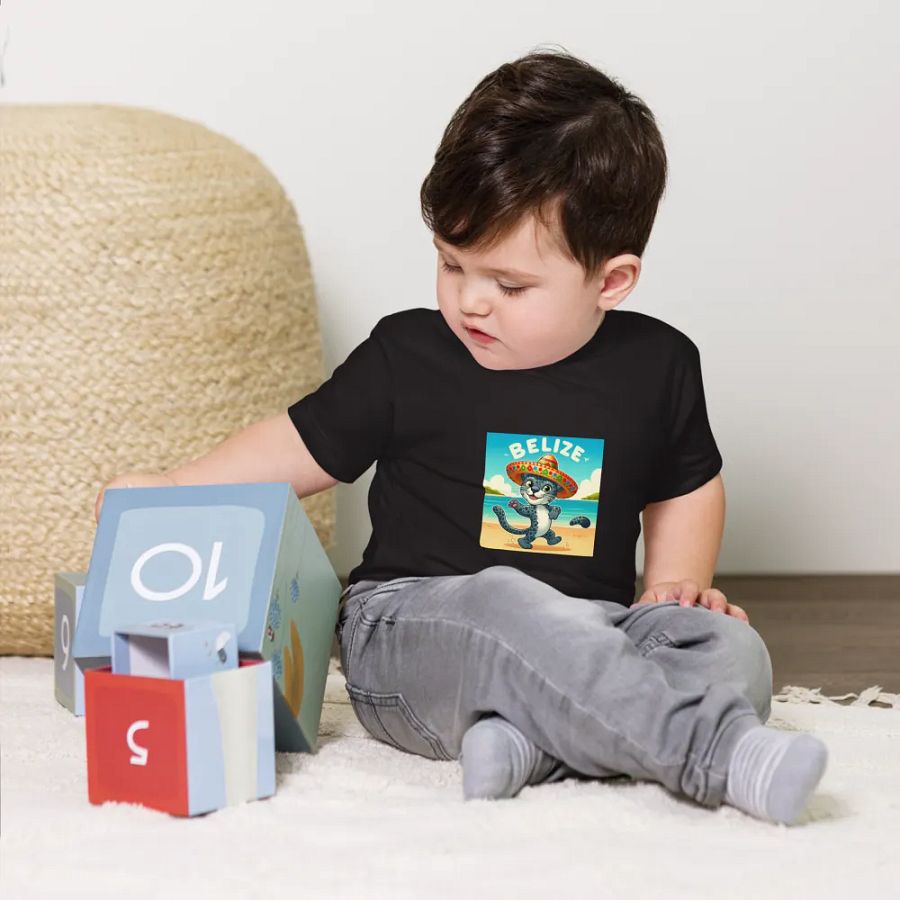 Belizean Jaguar Baby Tee product image (8)
