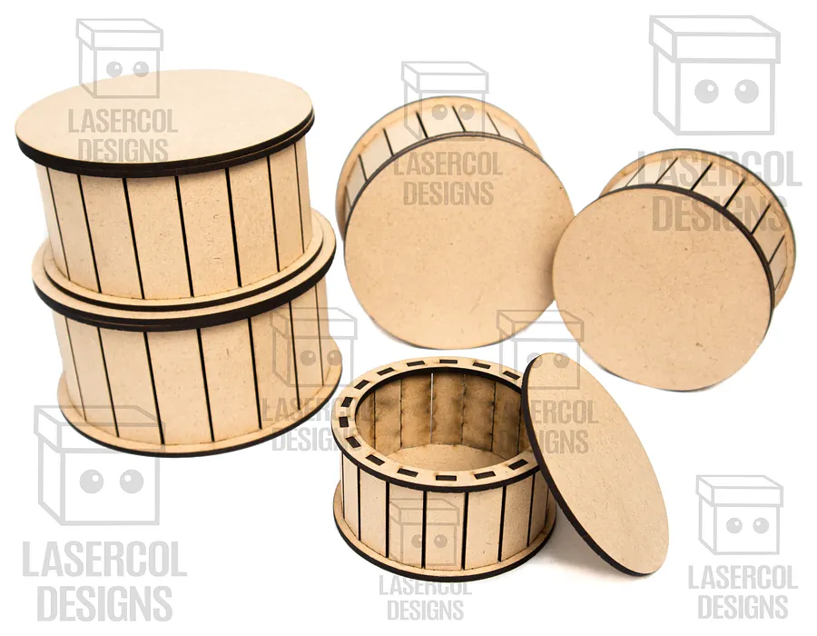 Boxes Bundle (Set 7, 8) - Laser Cut Files product image (7)