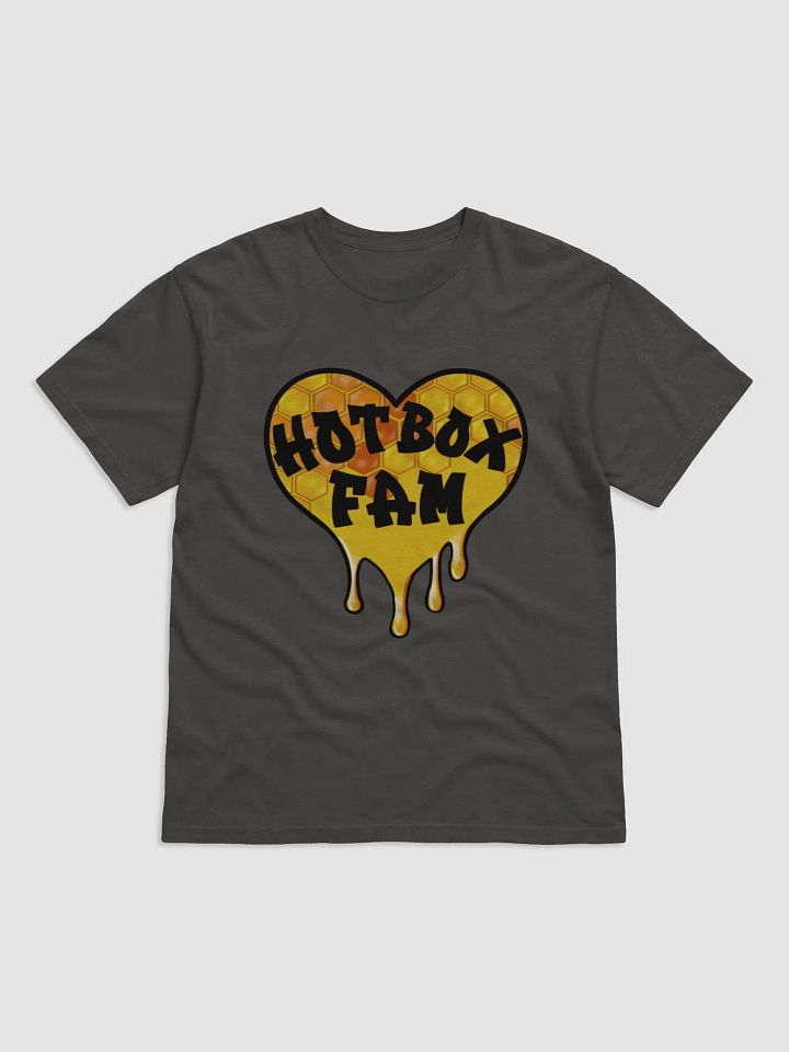 GOLD HOT BOX FAM GREY TEE product image (1)