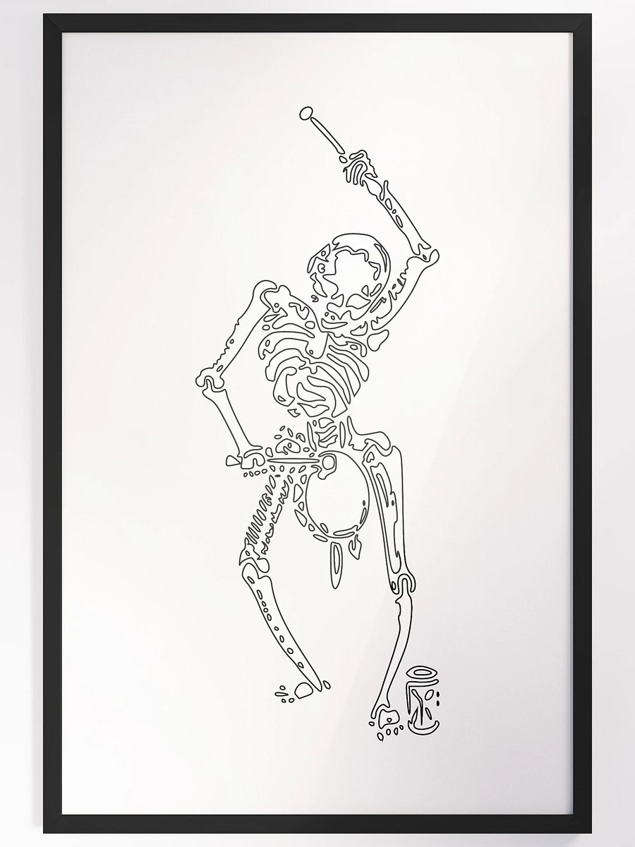 Eco-Friendly Matte Skeleton Art Poster product image (4)