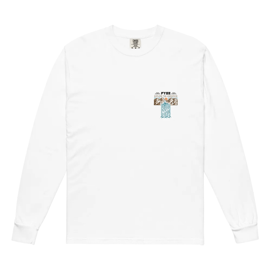 Escape to the Unknown organic cotton Long Sleevet-shirt product image (5)