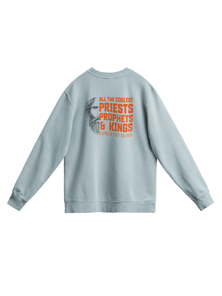 The Beard Says it All- Midweight Pigment Dyed Sweatshirt product image (2)