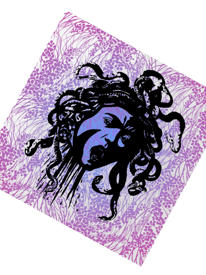 Sticker - Medusa on Purple (transparent background) product image (2)