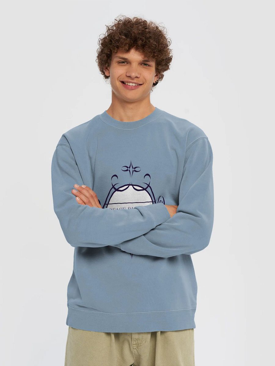 peace please, Pigment Dyed Crew Sweatshirt product image (3)
