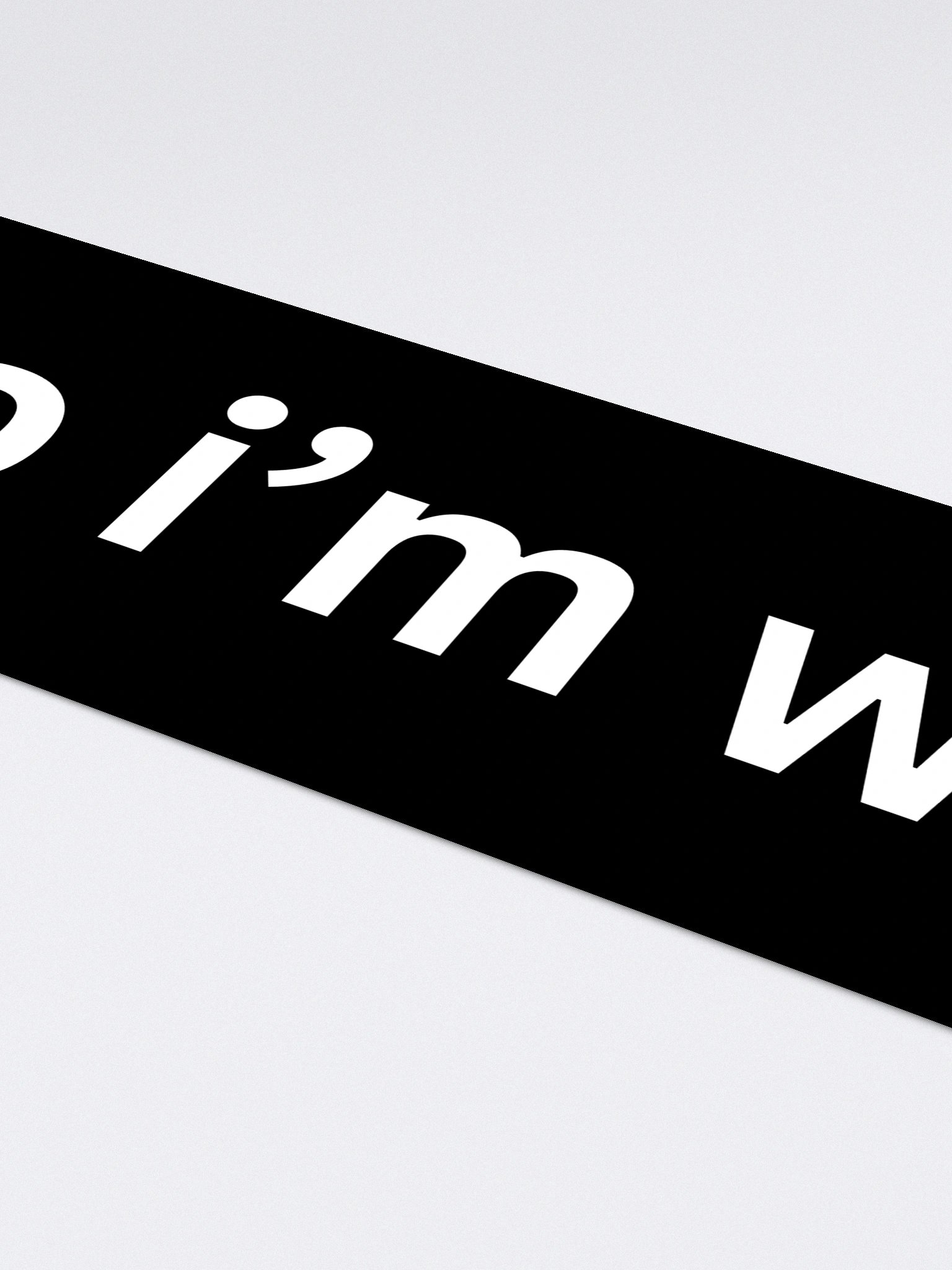 i no i'm write sticker product image (4)