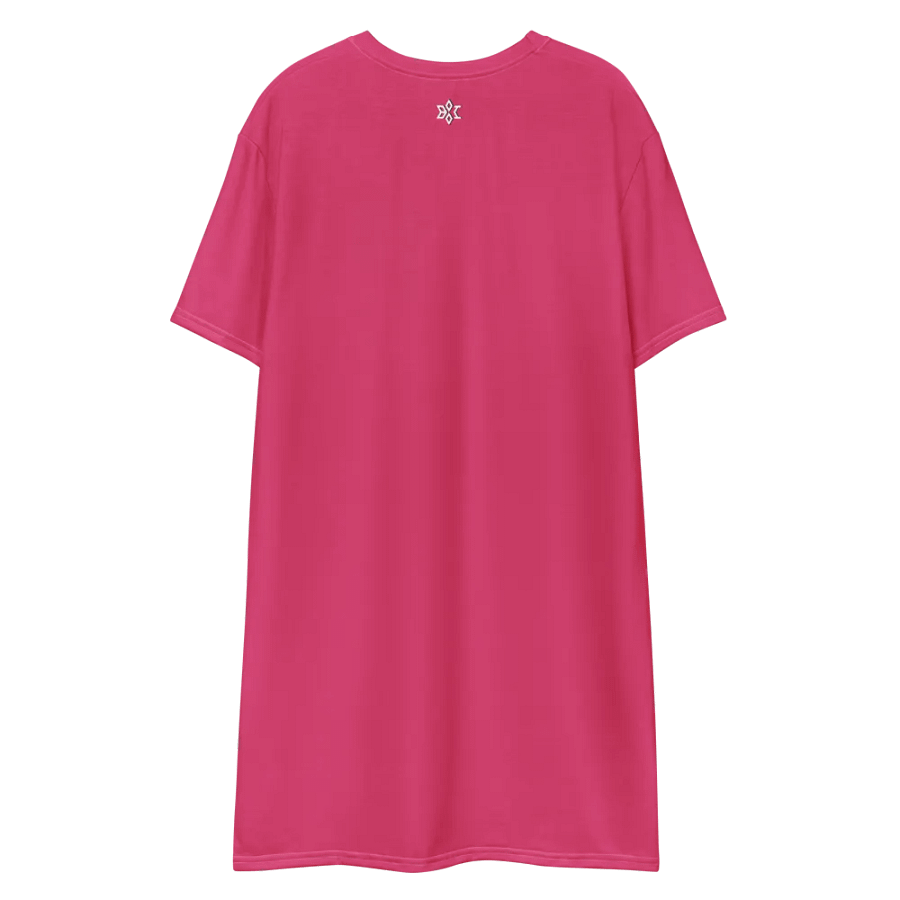 Big Mama Oversized T-Shirt Dress | Pink Graphic Tee product image (9)