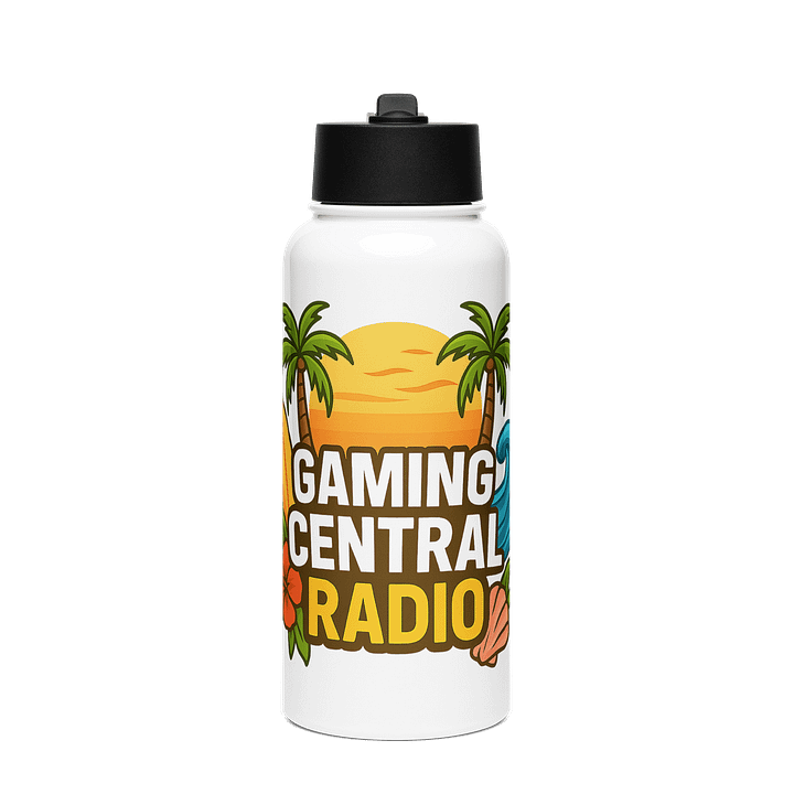 Tropical Sunset Stainless Steel Water Bottle product image (1)