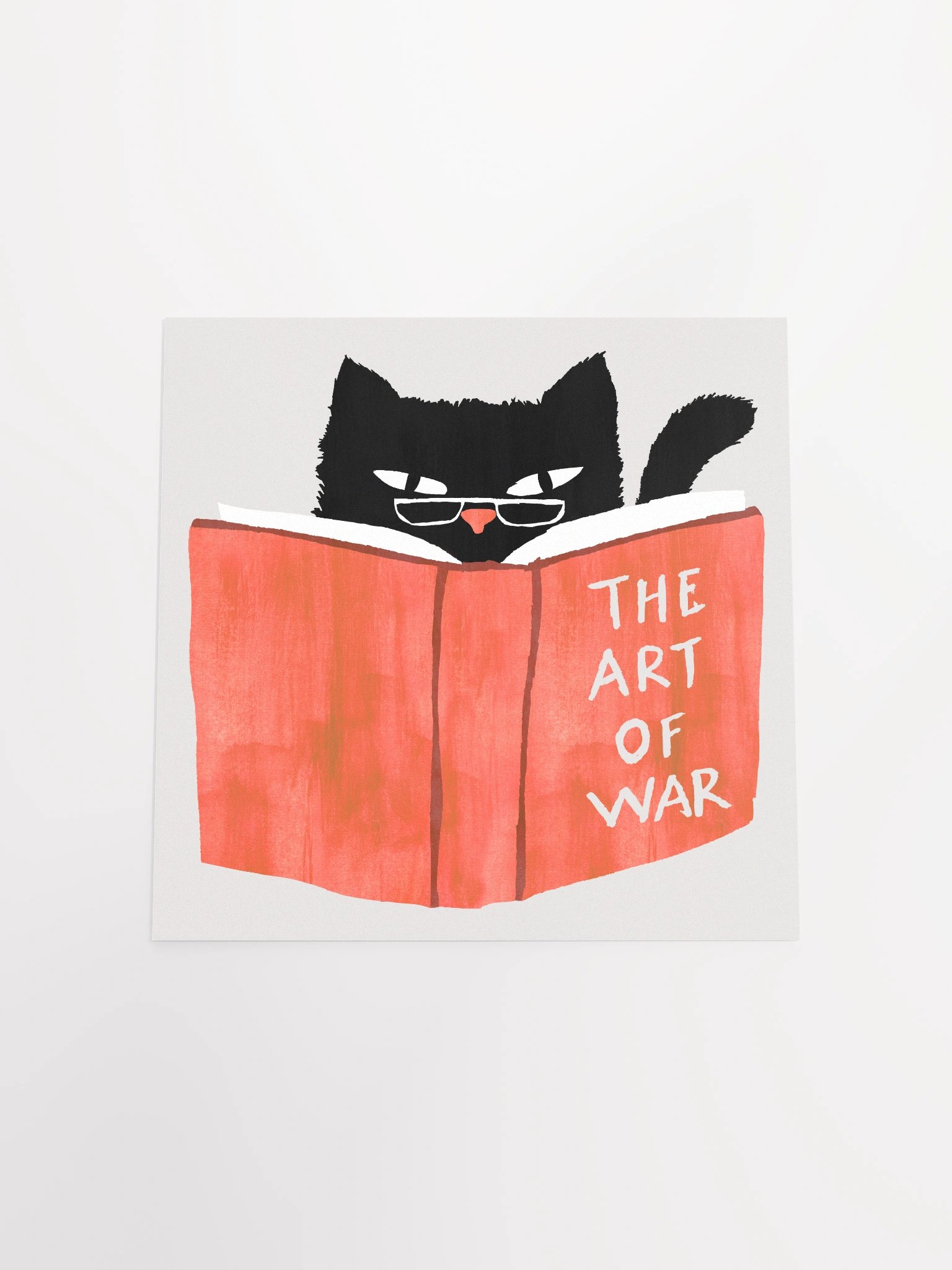 Diabolic cat art print product image (17)