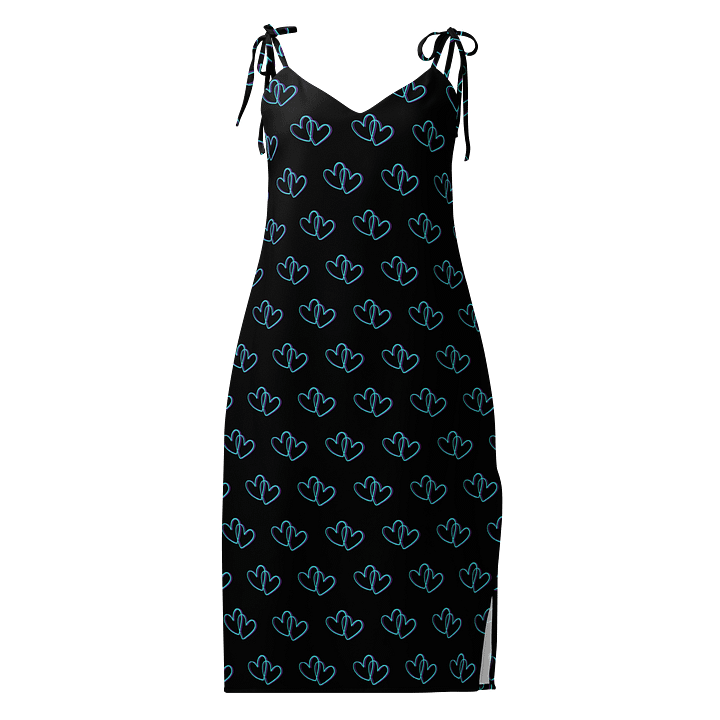 Black Heart Slit Dress product image (1)