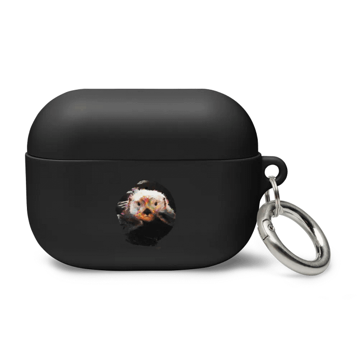 Watercolor Sea Otter AirPods Case product image (2)
