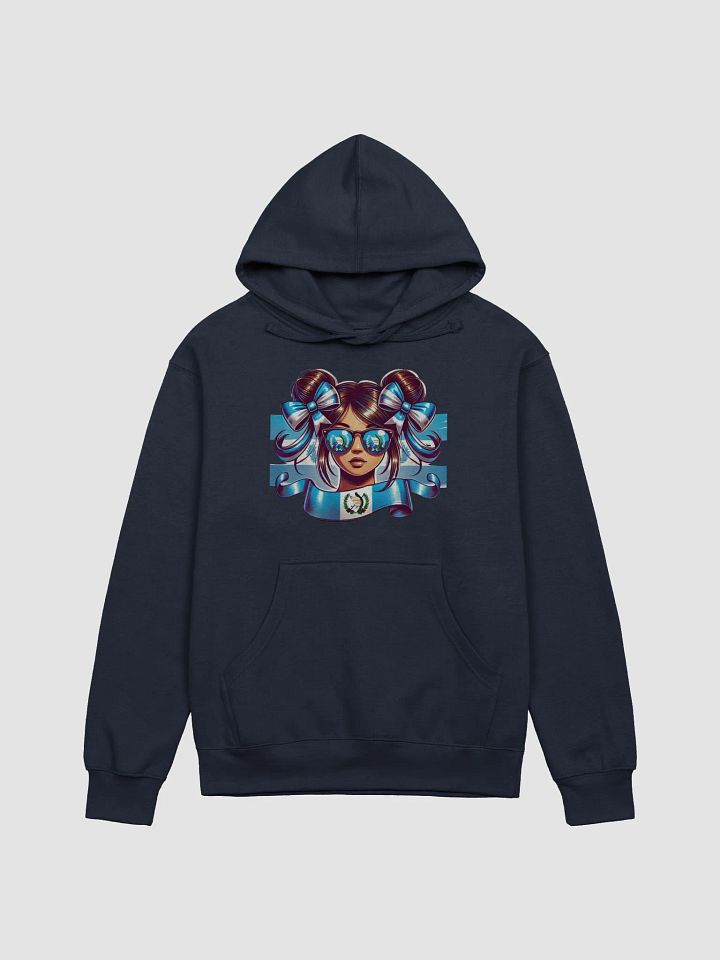 Blue and White Bows Hoodie product image (3)