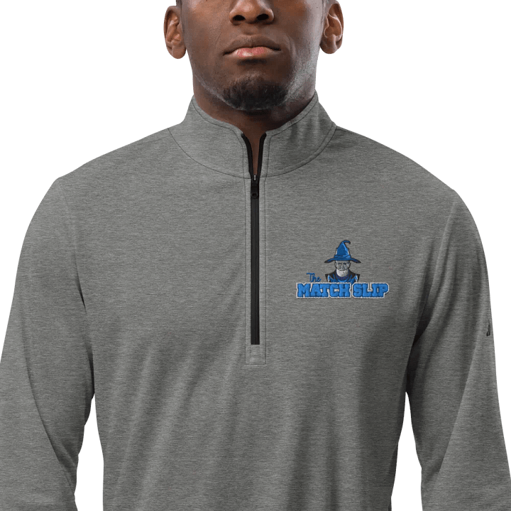 The Match Slip Branded Quarter-Inch Zip-Up product image (1)