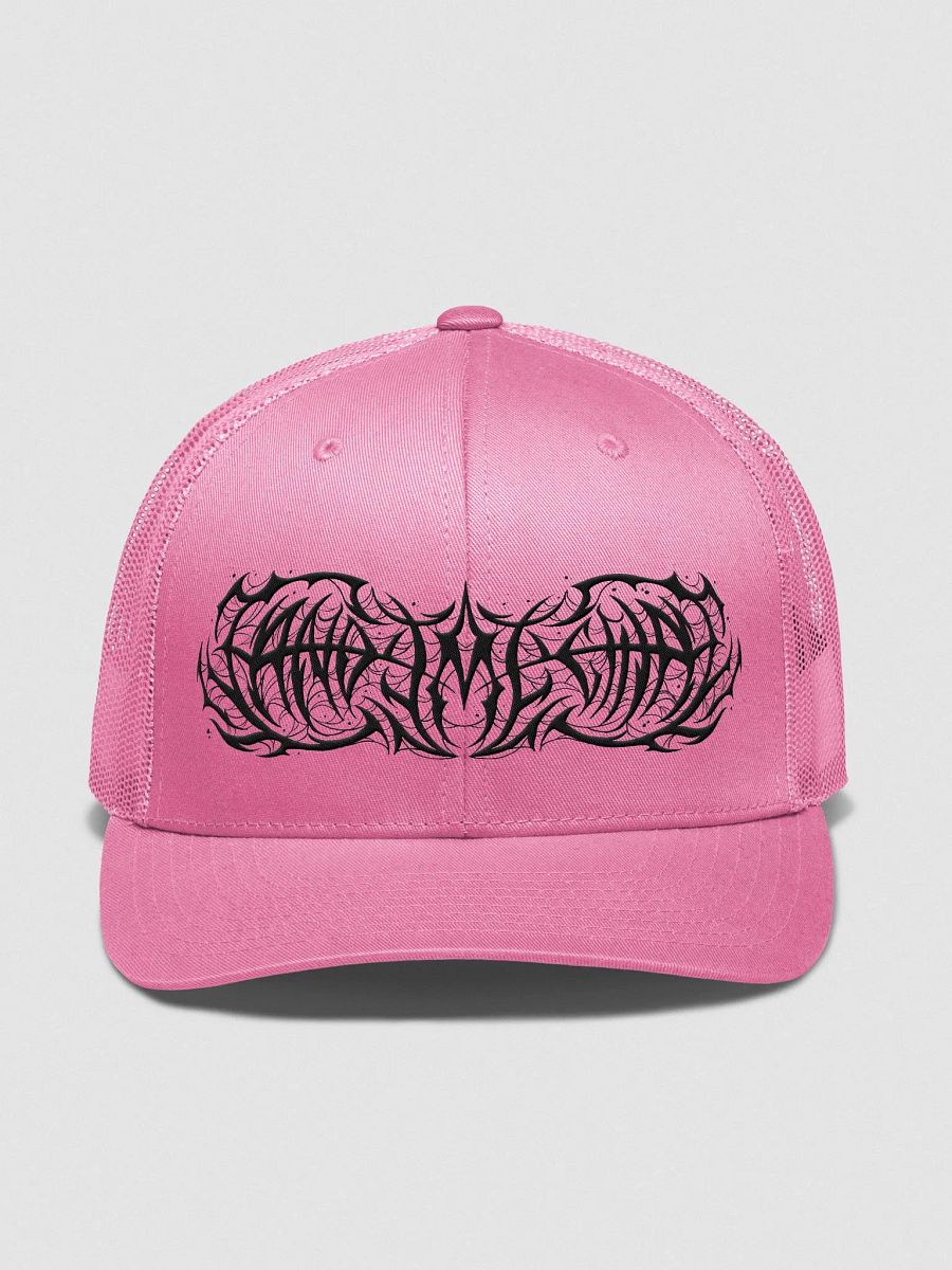 Pink Embroidered CandyMachine Logo Trucker cap product image (1)