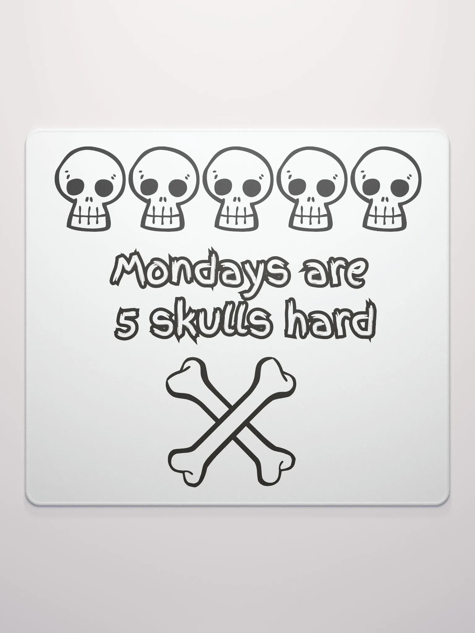 5 Skulls Hard Gaming Mouse Pad product image (2)