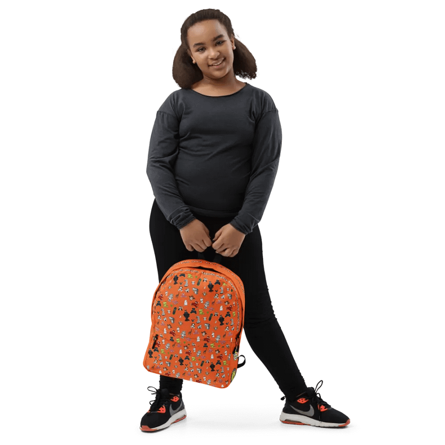 The KidTime StoryTime Character Backpack (Orange) product image (11)