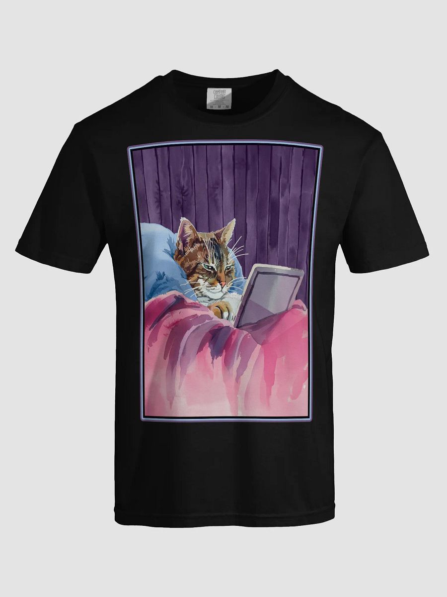 21st Century Digital Cat – Fun Feline T-Shirt product image (37)