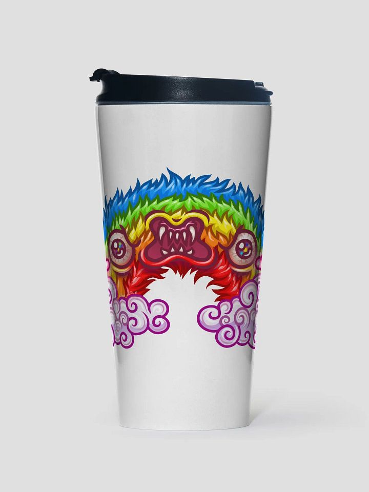 Gay Wrath Rainbow Travel Mug product image (1)