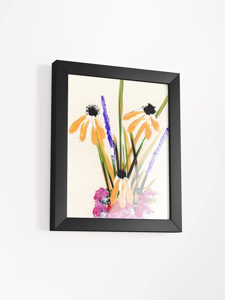 Vibrant Floral Symphony Matte Poster product image (2)