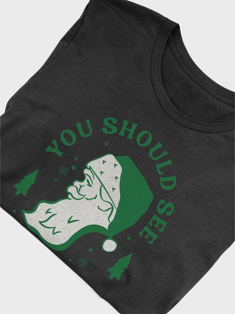 Vintage Santa You Should See The Size of My Sack T-Shirt product image (32)