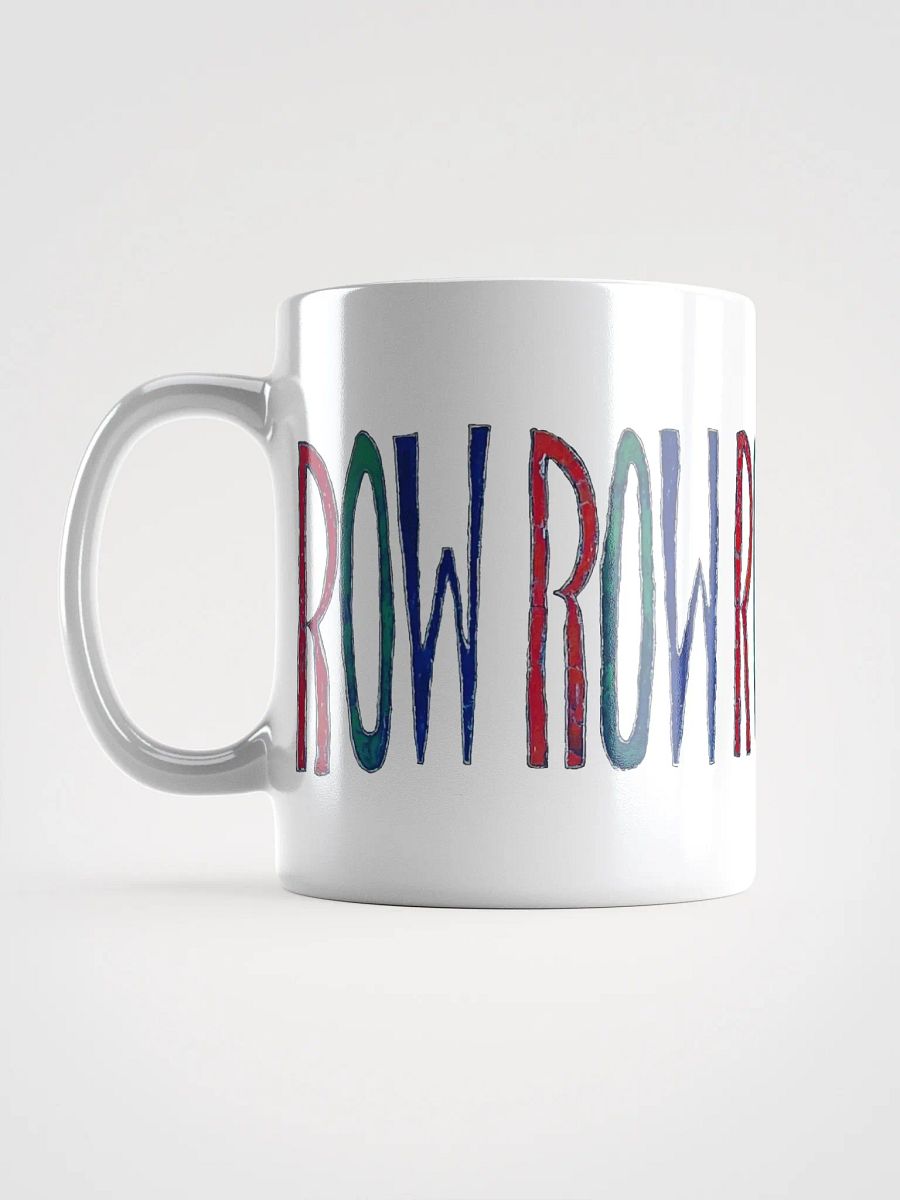 Row Row Row Your Boat White Ceramic Mug product image (2)