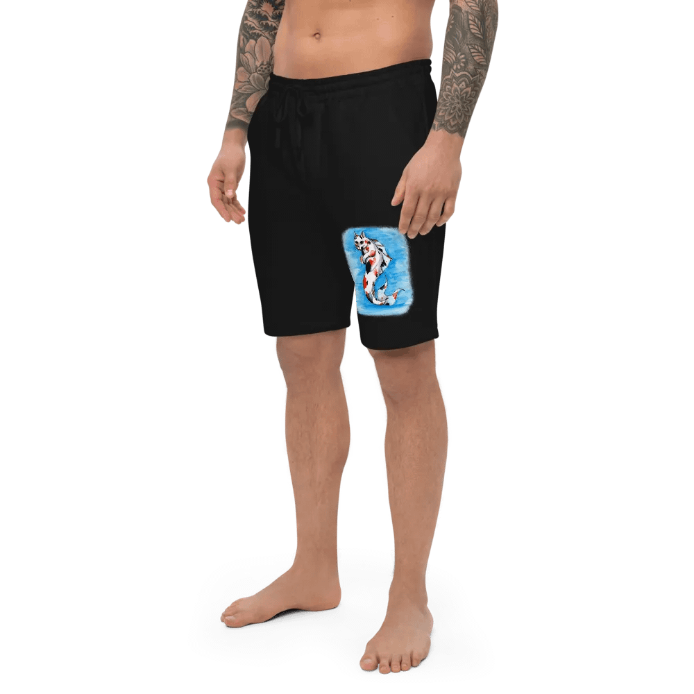 Mermeow Calico Fleece Shorts product image (2)