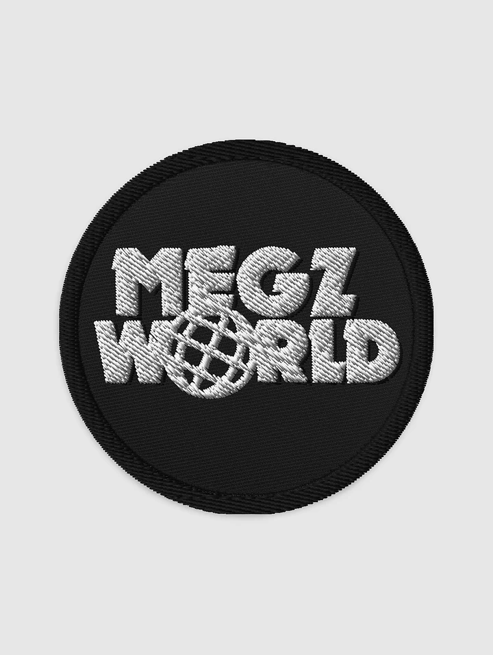 Megz World Embroidered Patch product image (1)