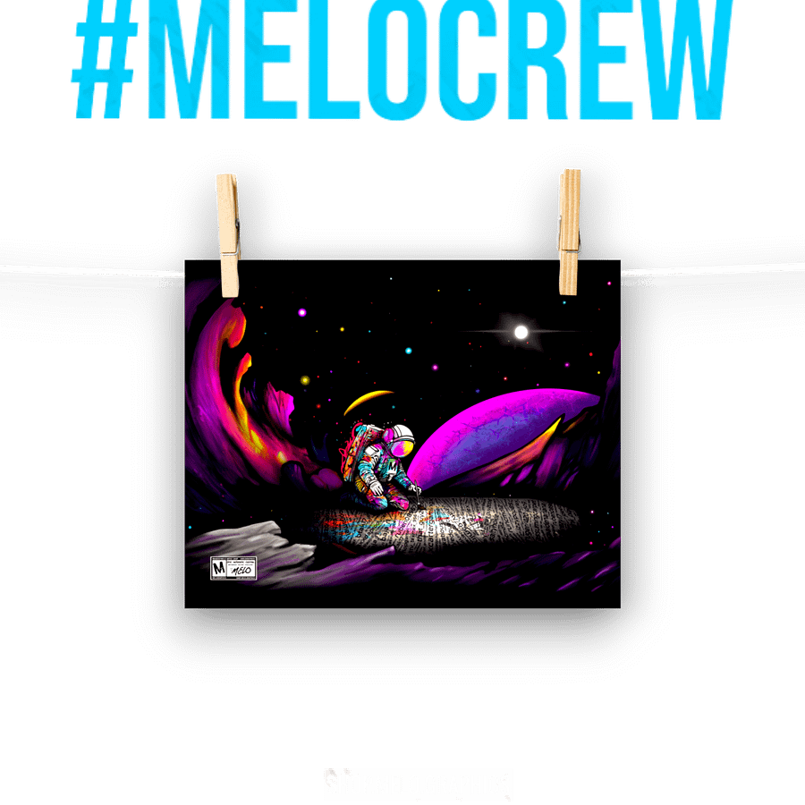 #MELOtober 2023 MELO CREW Founders - Personalized Poster | #MadeByMELO product image (5)