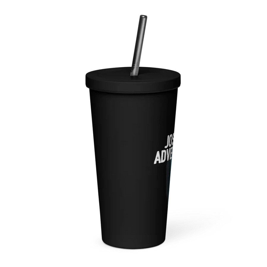 Joshosh Adventures Insulated Tumbler with a Straw product image (4)