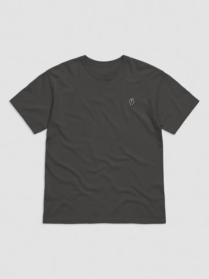 EXCLAIMING MENTALLY (L.C., lined design) embroidered garment dyed tee product image (49)