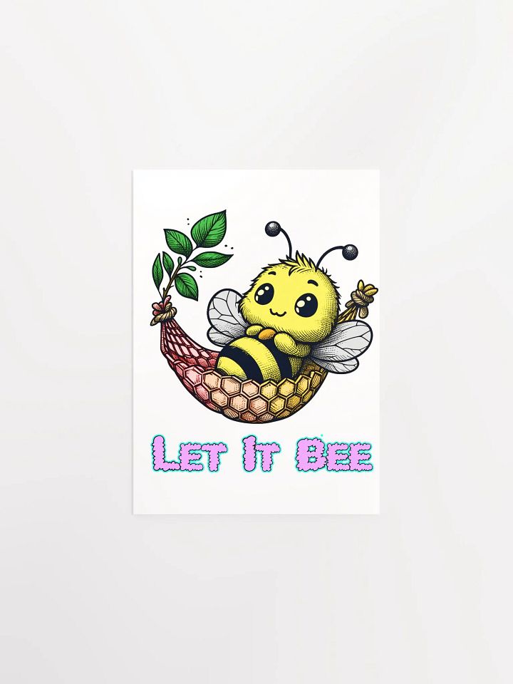 Let It Bee Poster product image (1)