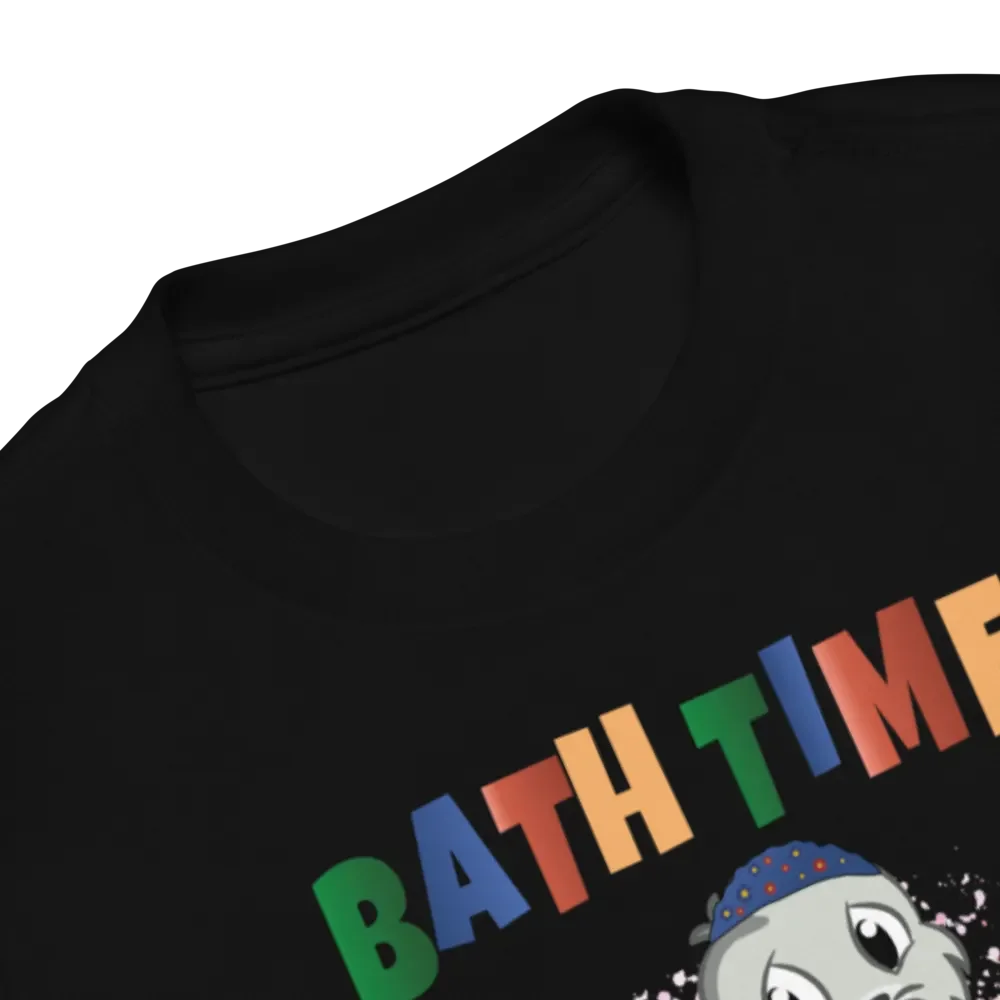 Bath Time Funny Colorful Bella +Canvas Toddler T-Shirt – Fun Gift for Kids product image (9)