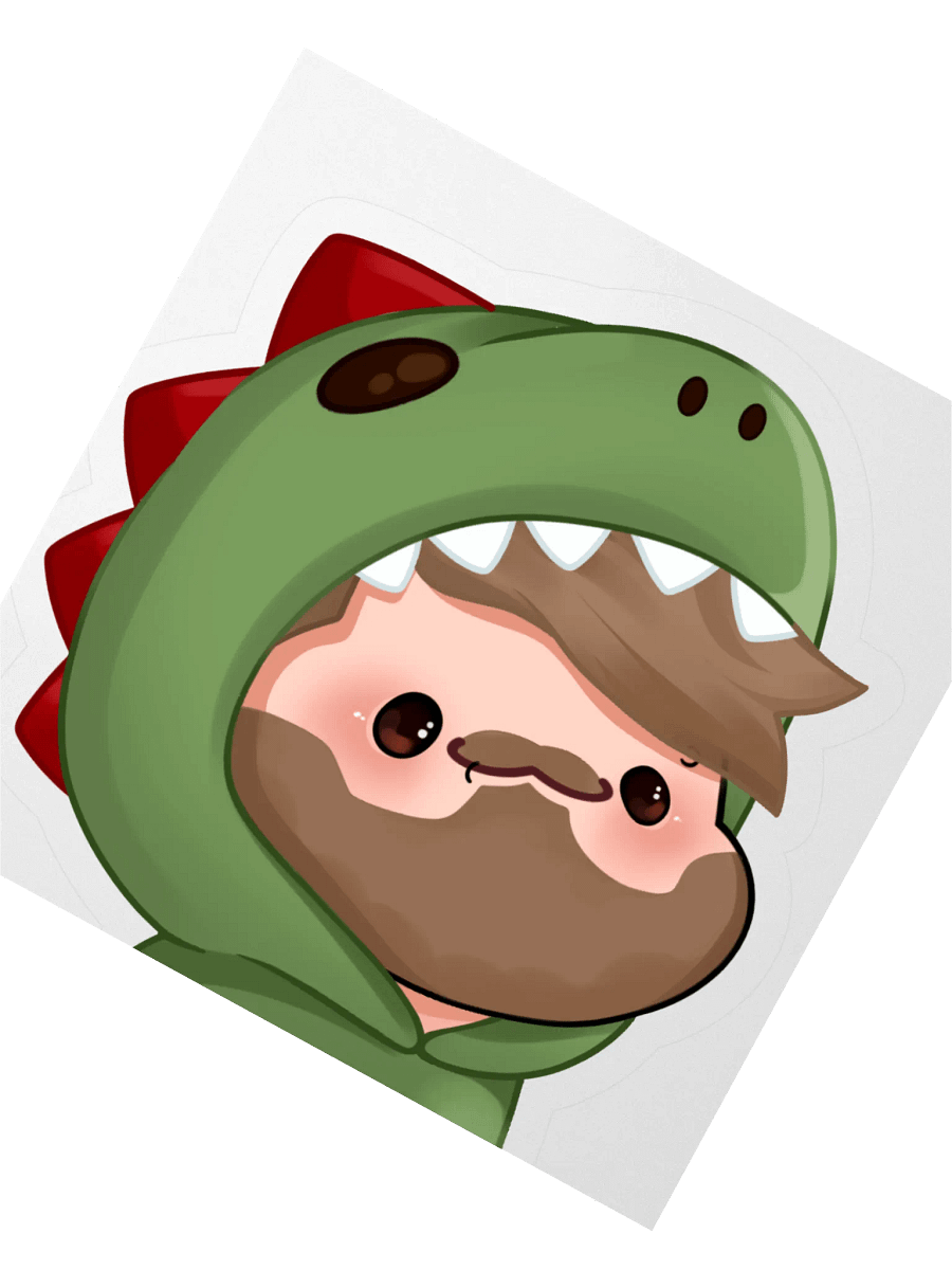 Dino Onesie Sticker product image (4)