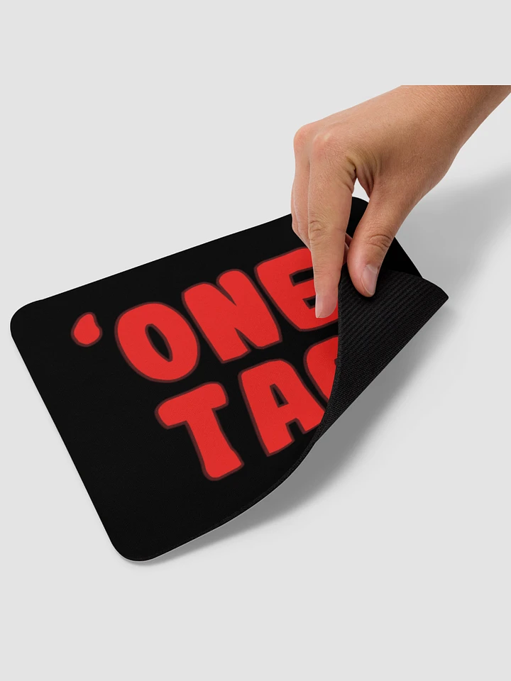 'One Tap' Mouse Pad (Black) product image (1)