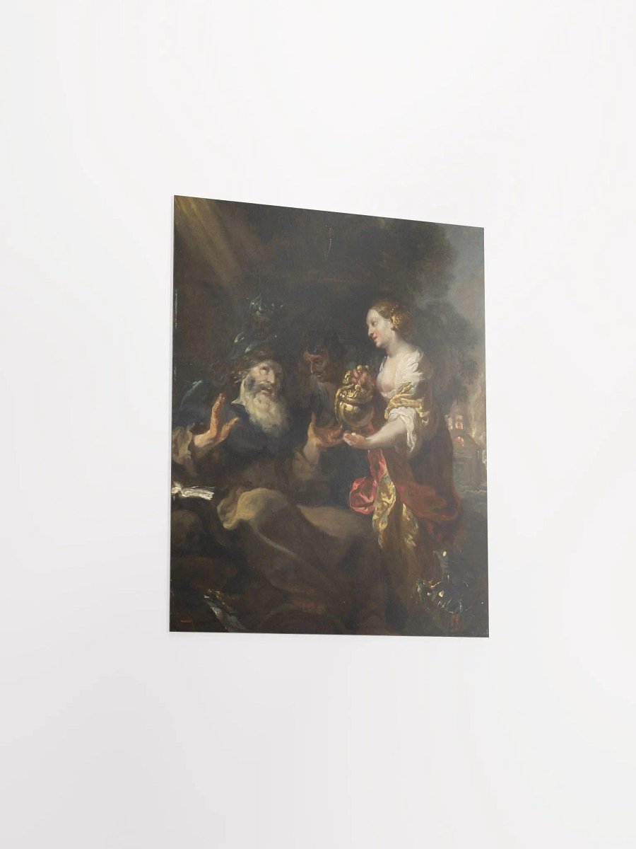 ''The Temptation of St. Anthony'' by Johann Liss Poster product image (5)