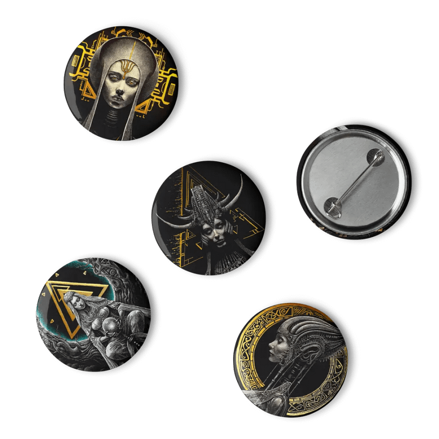 Goddess Pin Button Set product image (4)