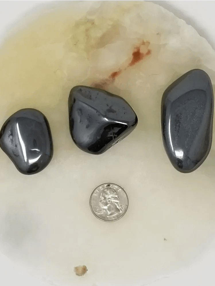 Hematite Tumbled Pocket Stone – Grounding • Protection • Strength product image (3)