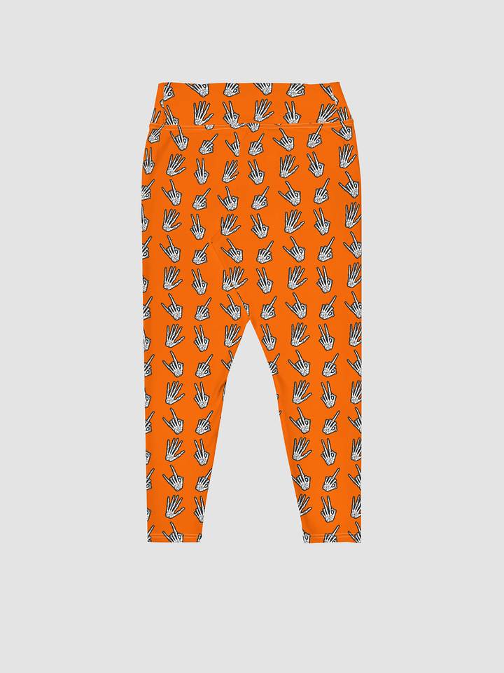 Bone Zone pattern plus size leggings product image (2)
