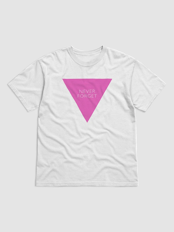 Pink Triangle = Never Forget - T-Shirt product image (1)