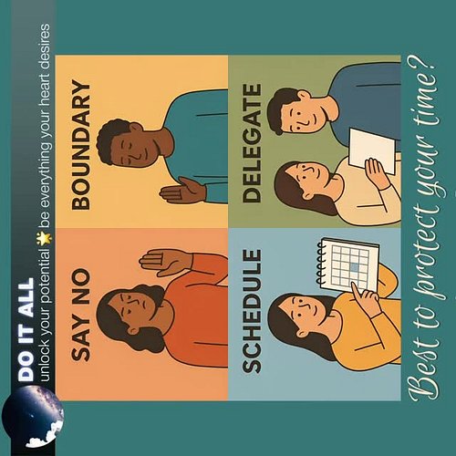 ▶︎ 𝗪𝗵𝗶𝗰𝗵 𝘀𝗶𝗻𝗴𝗹𝗲 𝘄𝗼𝗿𝗱 𝗰𝗼𝘂𝗹𝗱 𝘀𝗮𝘃𝗲 𝘆𝗼𝘂𝗿 𝘄𝗲𝗲𝗸?

Boundaries reduce overload.
They also lower stress and burnout.

Saying no keeps ...