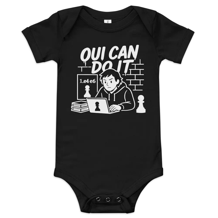 Oui Can Do It - Baby One Piece product image (1)