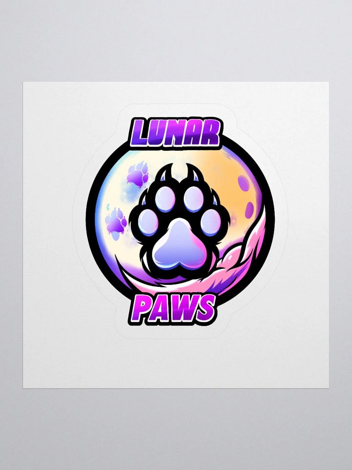 Lunar Paws Celestial Kiss Cut Stickers product image (3)