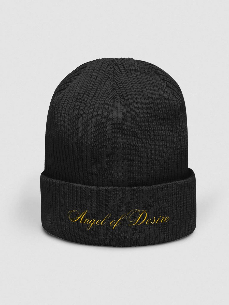 Angel of Desire Ribbed Beanie Embroidered product image (3)