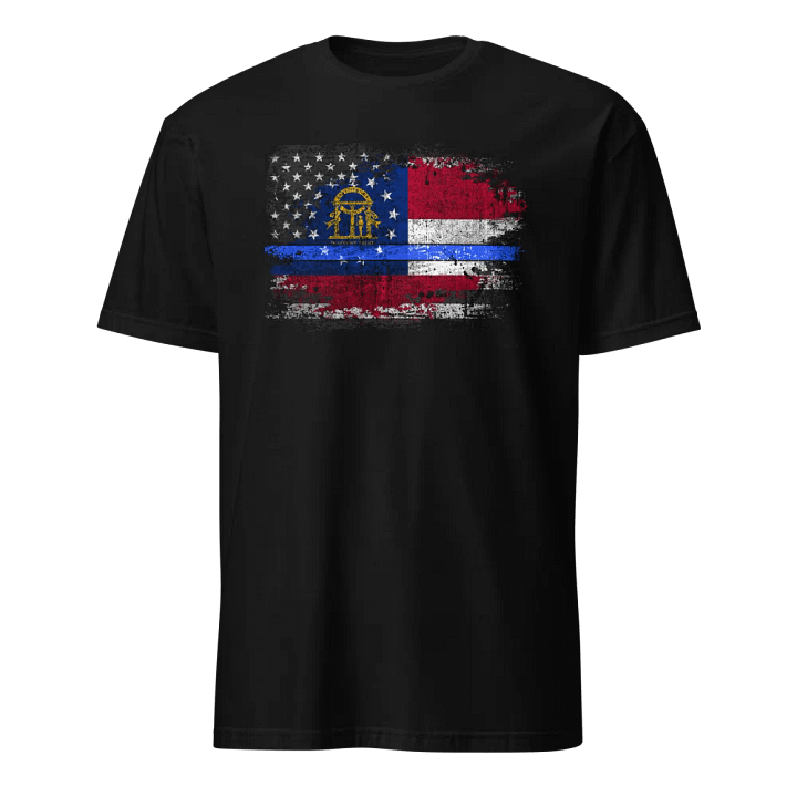 Georgia Thin Blue Line Flag product image (1)