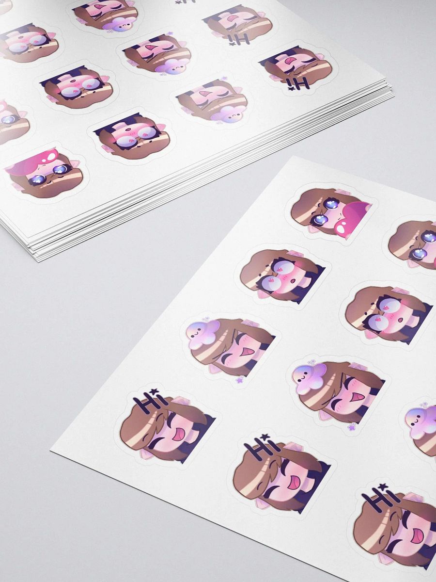 Emote sticker set 1 product image (5)