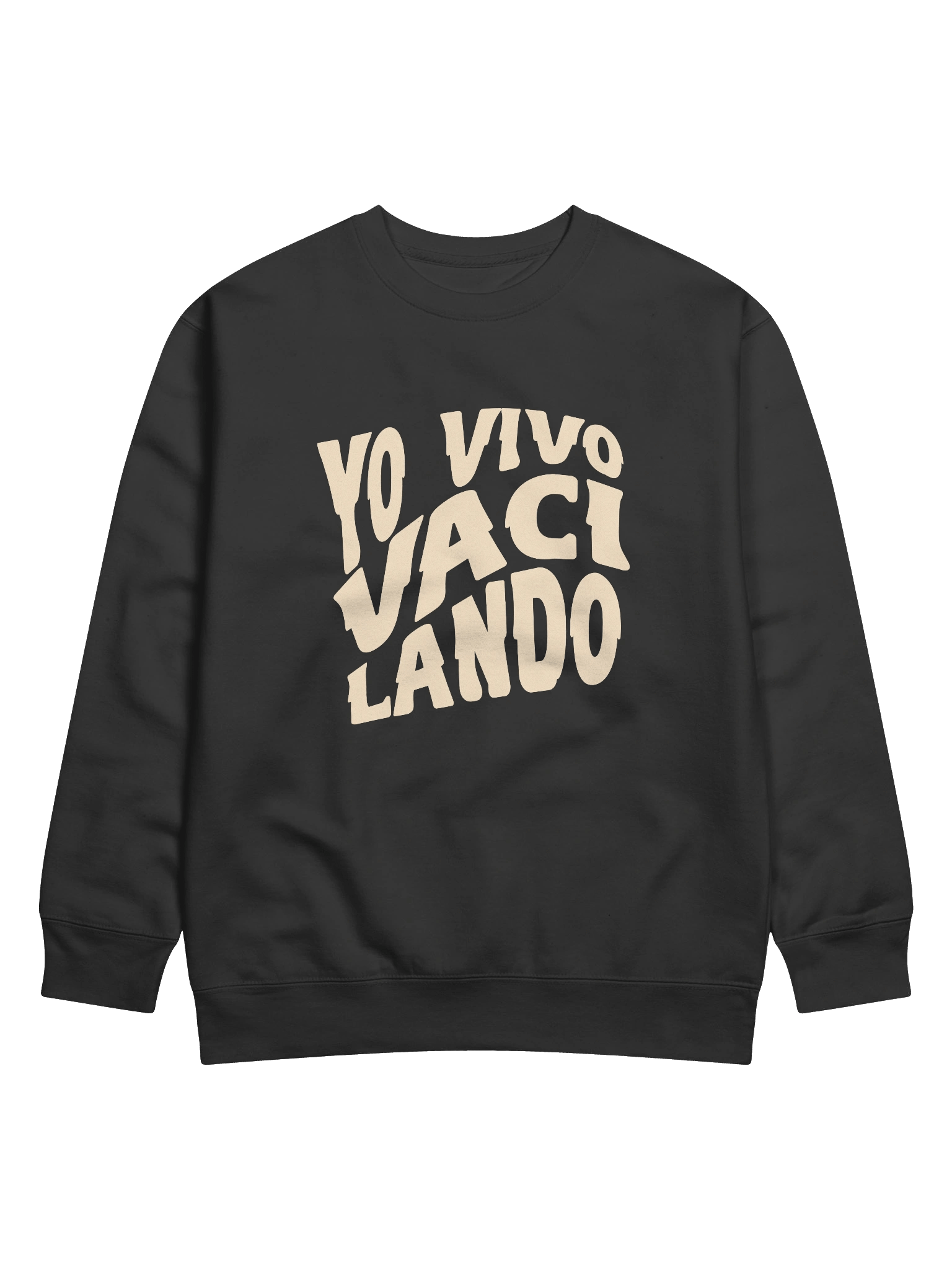 Yo Vivo Vacilando Premium Crewneck Sweatshirt product image (1)