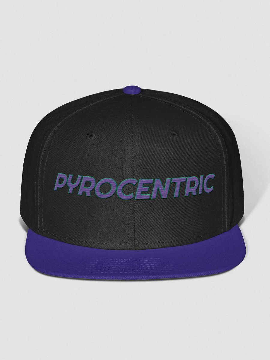 Purple/Black PyroCentric Snapback Hat product image (1)