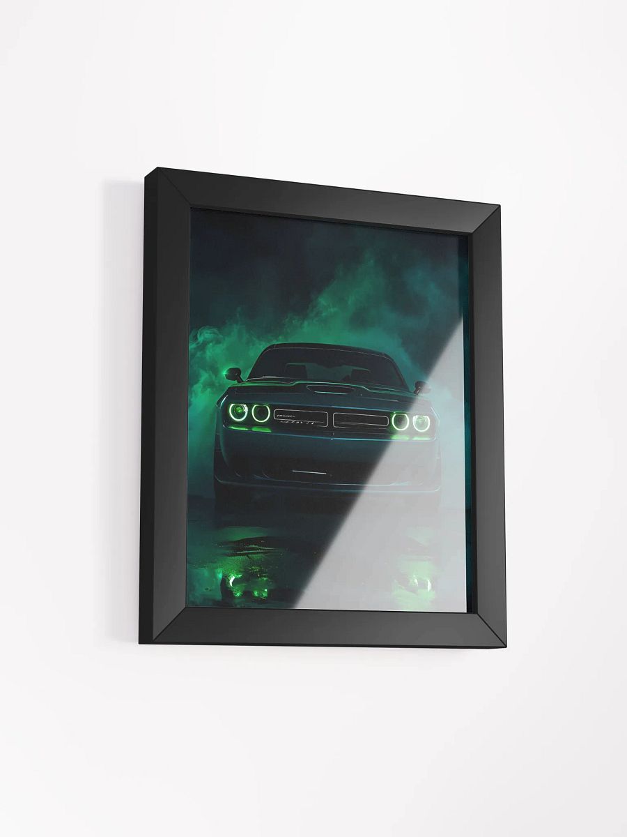 Neon Dream Car Framed Poster product image (3)