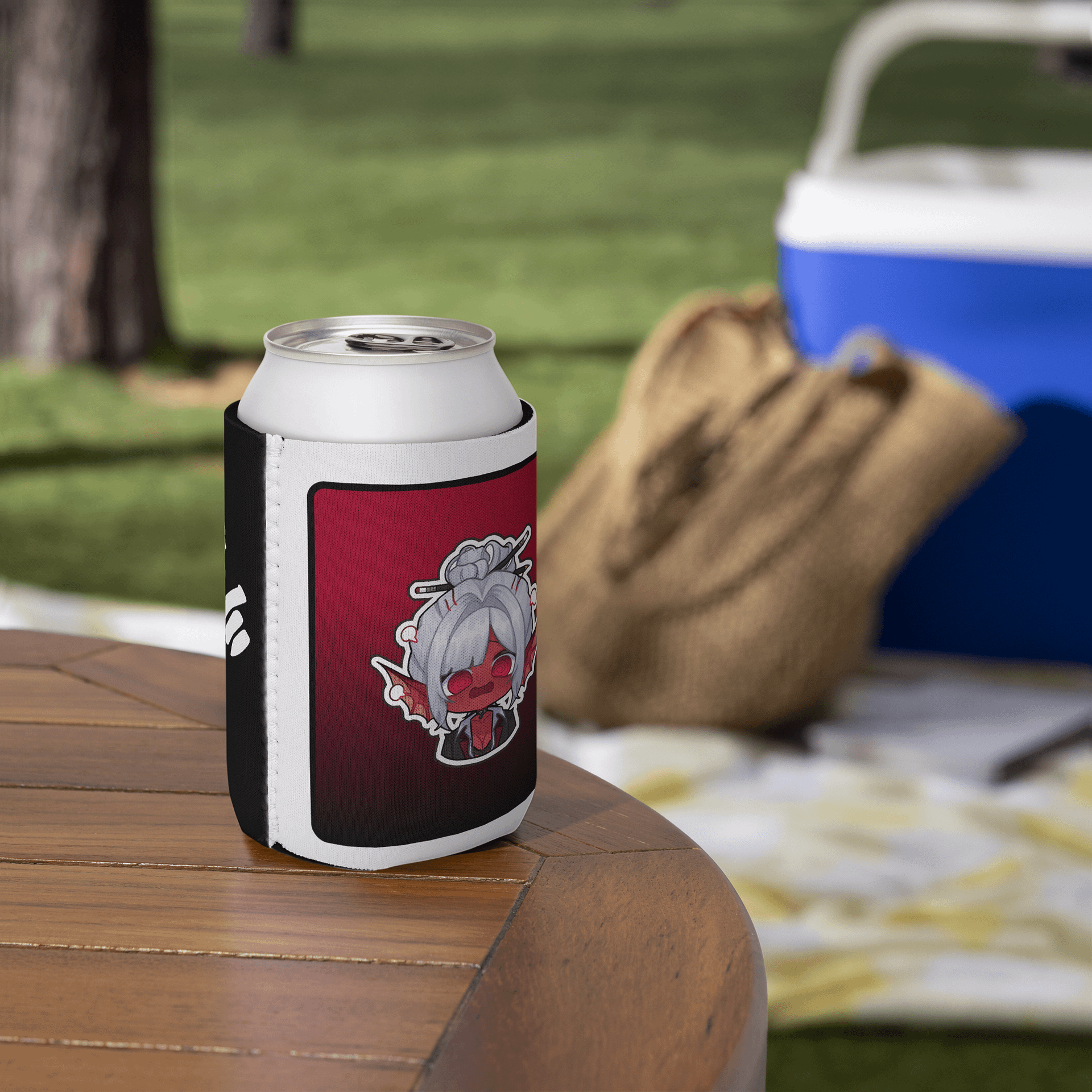 Overwhelm Emote Coozie (Red) product image (6)